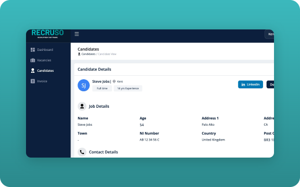Image of Recruso Software (perm)