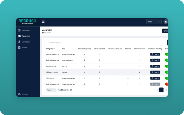 Image of Recruso Software (perm)